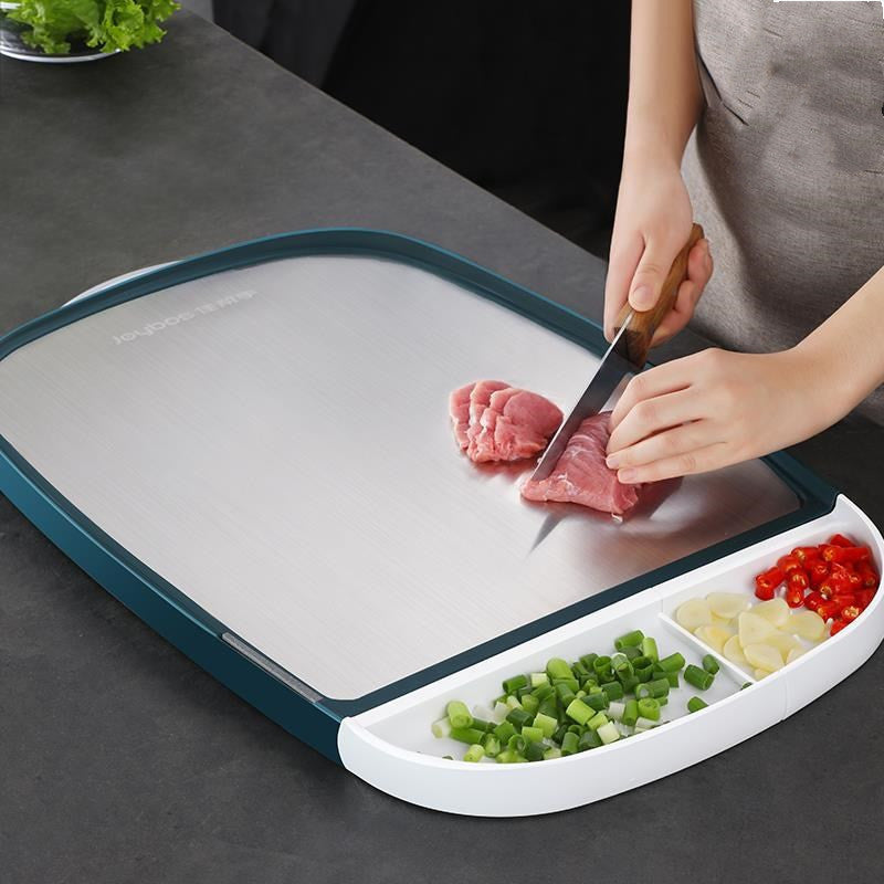 Multifunctional Stainless Steel Cutting Board Thickened Chopping Mildew Proof