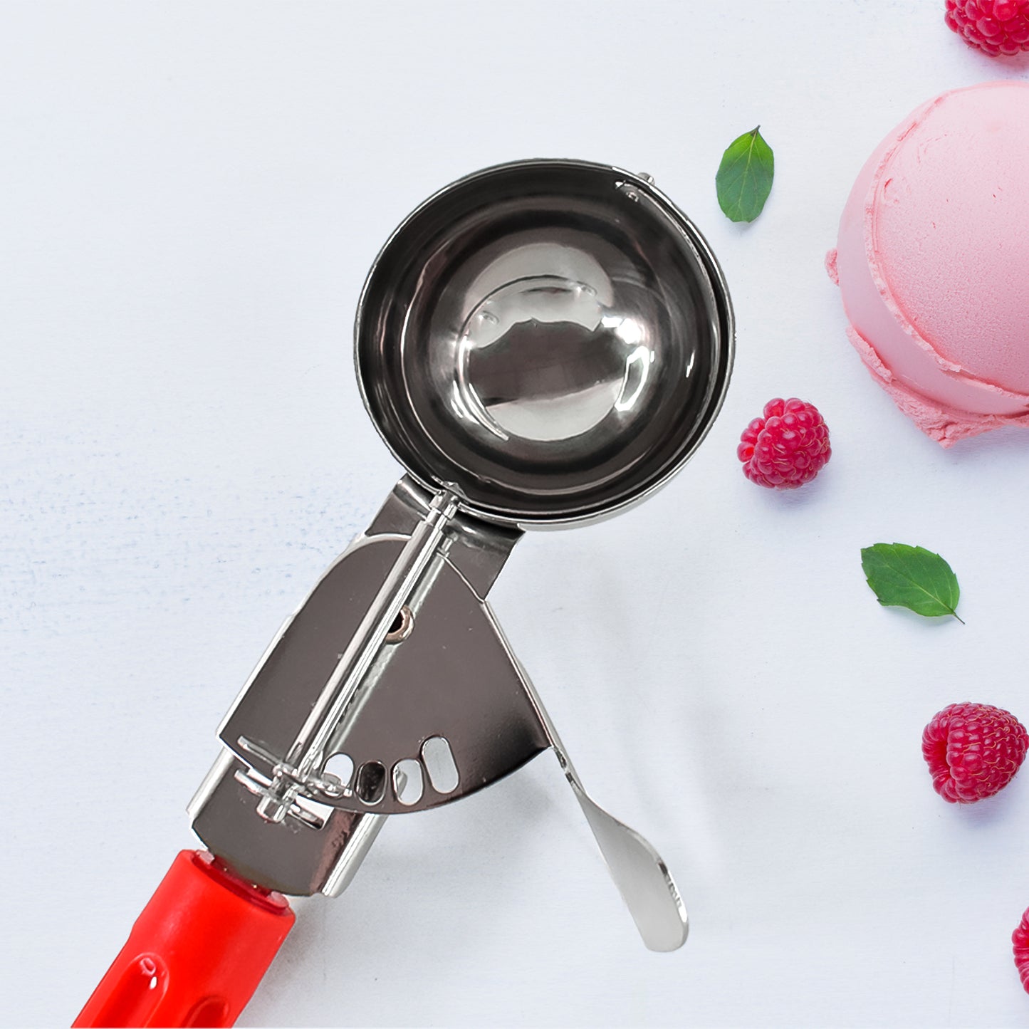 Apex Ice Cream Scoop 70 Ml Stainless Steel Head With Ergonomic Handle (1 Pc)