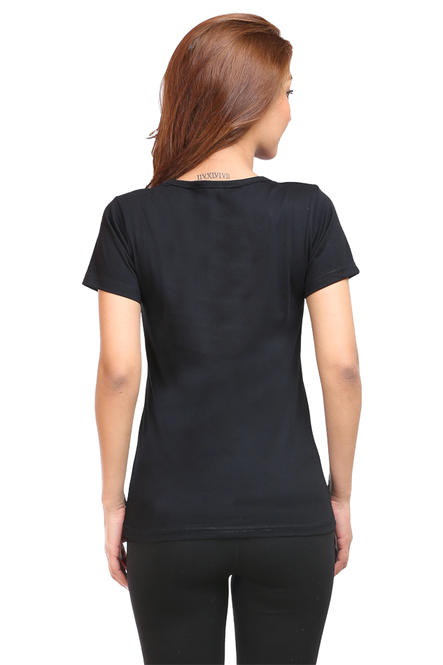 Round neck T shirt for women