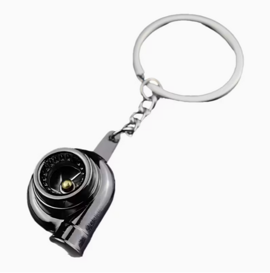 Turbocharged Engine Mechanical Keychain