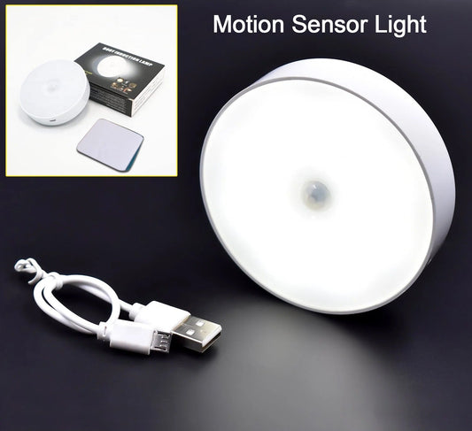 Round Shape 8 Led Motion Sensor Induction Led Light